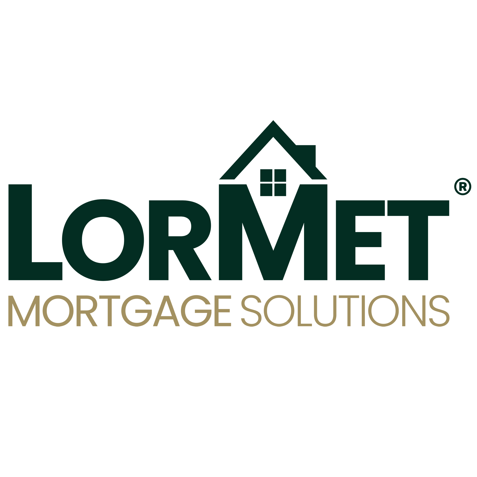 LorMet Mortgage Solutions Logo w Trademark Square
