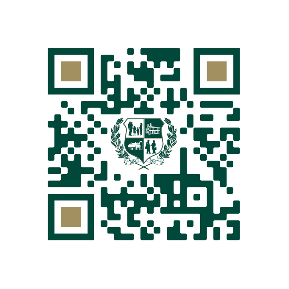 Text Promo QR Code Circle Large