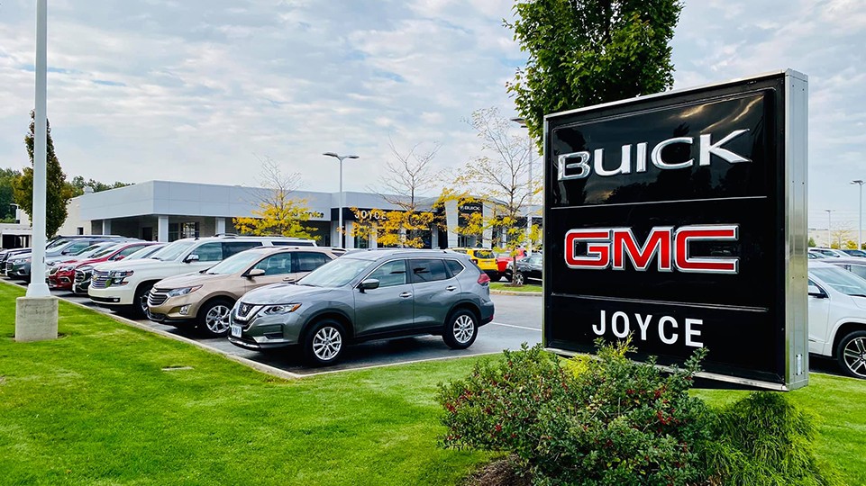 Joyce Buick GMC Menu