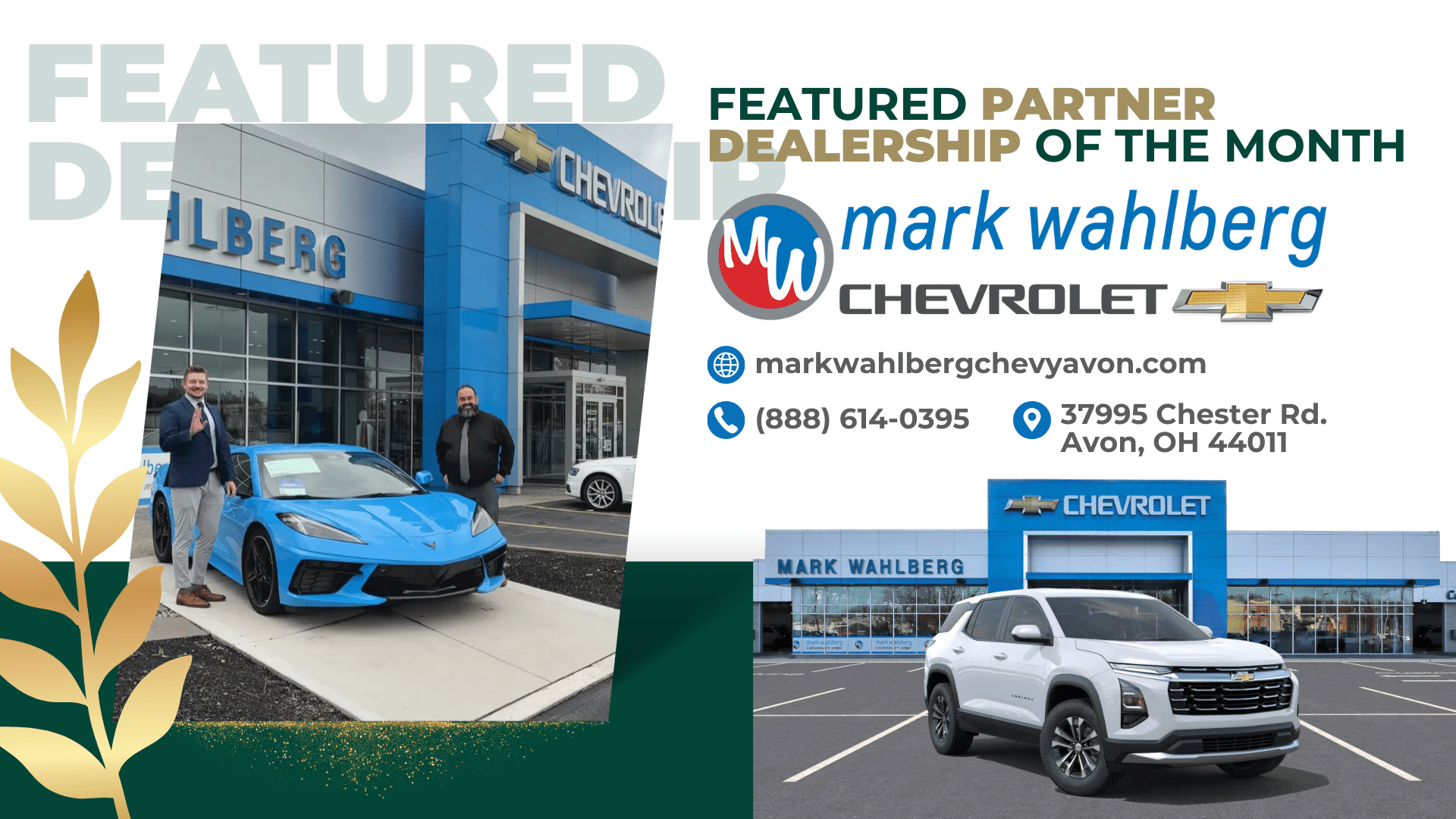 2025-08-26 Dealership of the Month - Mark Wahlberg