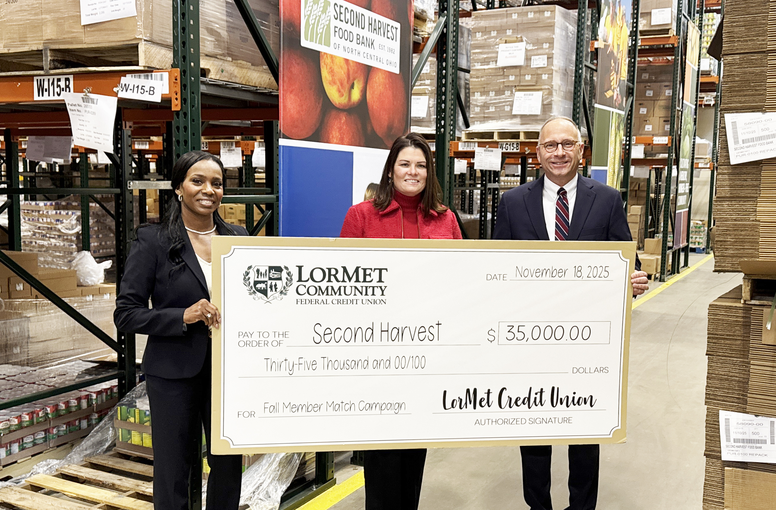 2025 Second Harvest Check Feature