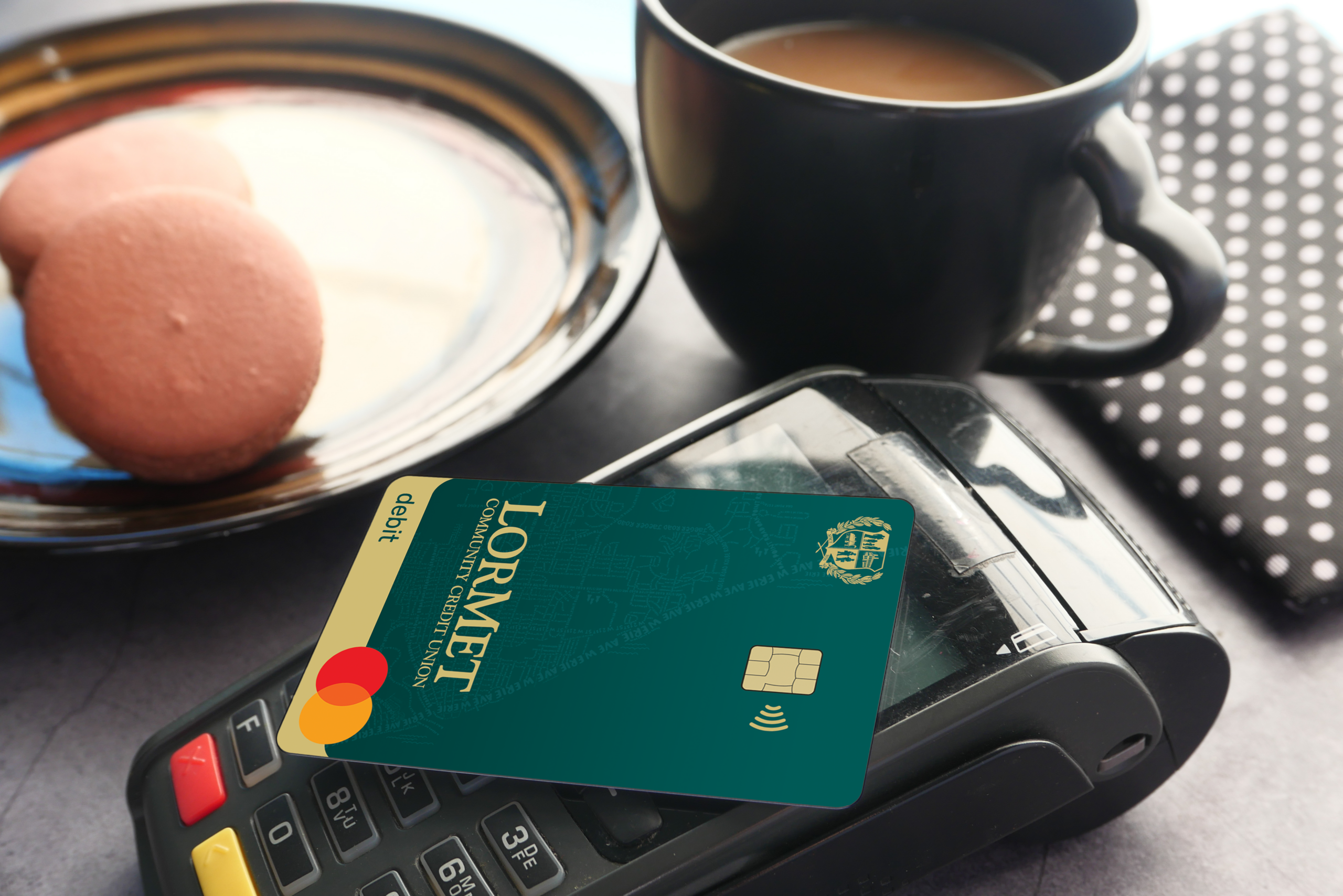 Debit Card Tap to Pay Mockup